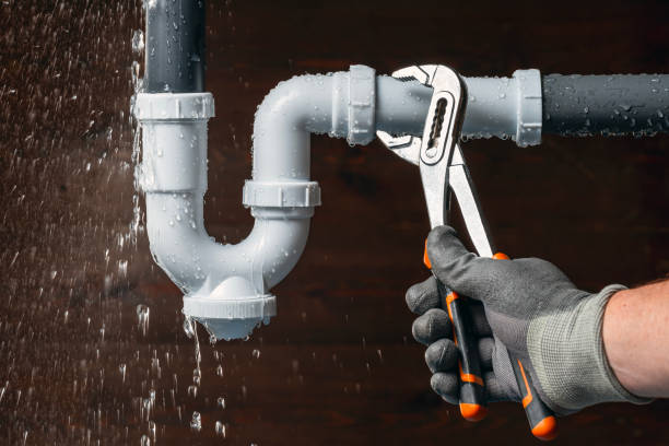 Professional Leak Detection technician working in Whitsett, NC